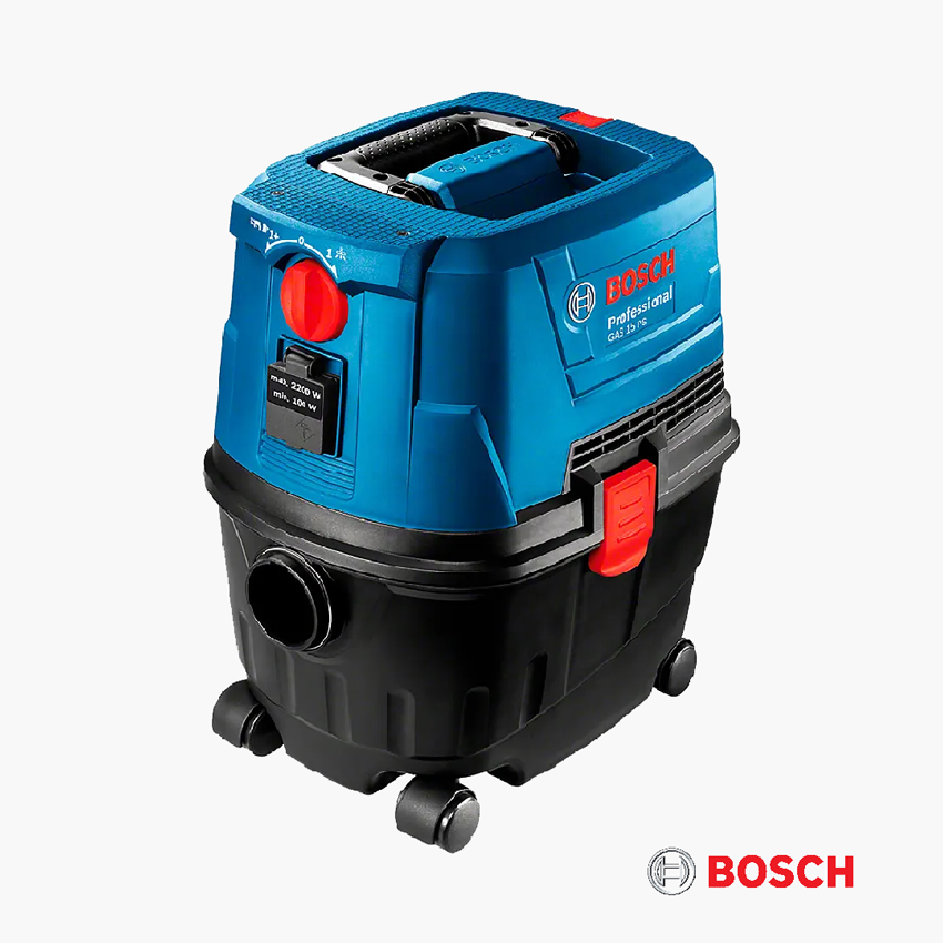 Aspiradora-Humedo-y-Seco-1100W-15L-Gas-15-PS-Bosch-2.png Aspiradora Humedo y Seco 1100W 15L GAS 15 PS Bosch - Imagen 2