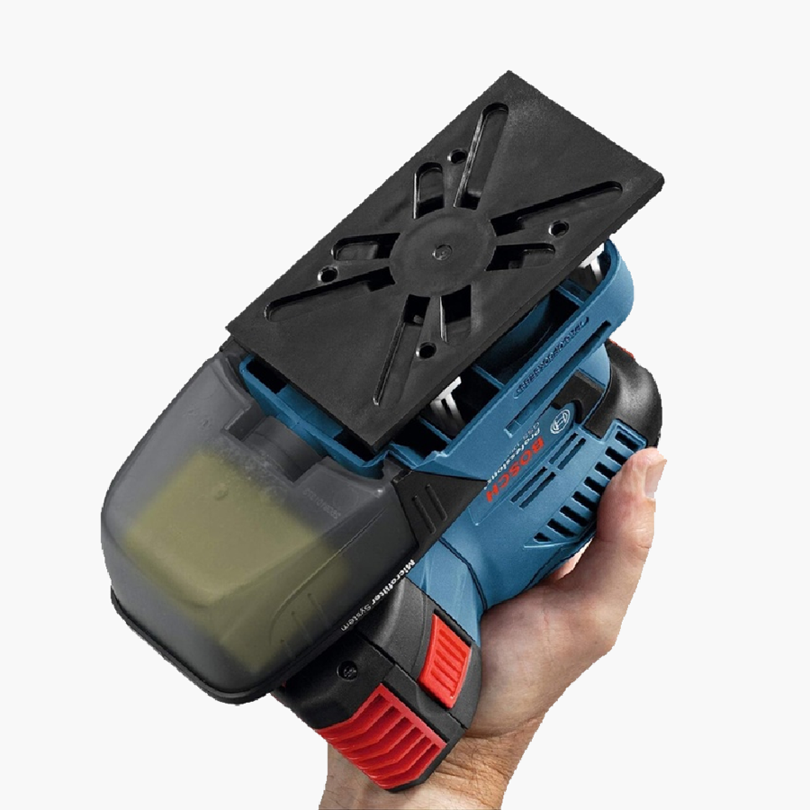 GSS-18V-10-3.png Lijadora Orbital Inalámbrica GSS 18V-10 18V 1/4 (115 x 107 mm) Professional Bosch (Sin Batería) - Imagen 3
