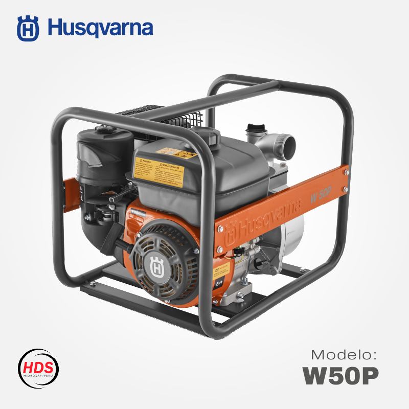 motobomba husqvarna w50p 3.7 kw 2”