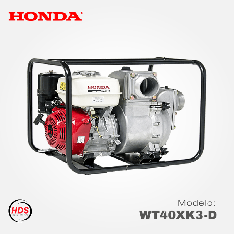 motobomba honda wt40xk3 d 13 hp 4″ gasolina