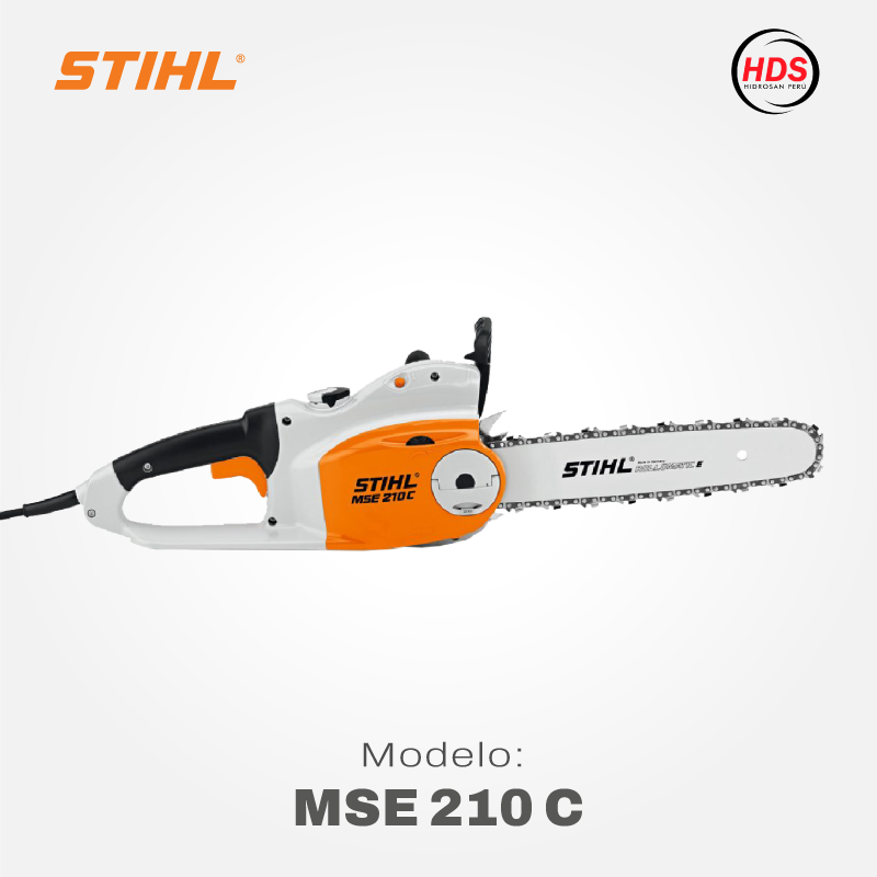 motosierra eléctrica mse 210 c b stihl