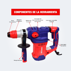 Rotomartillo SDS Plus 1500W EMTOP ERHRP1502 2 300x300