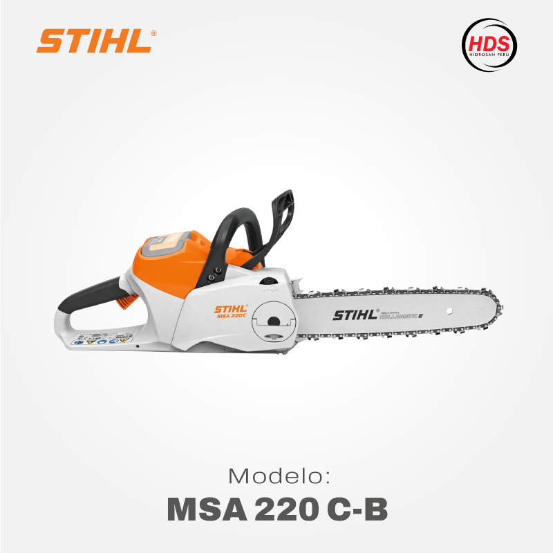 motosierra a batería msa220 cb stihl