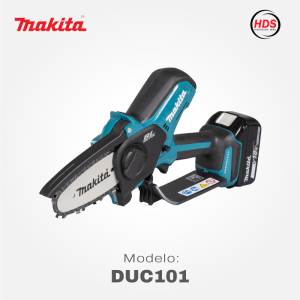 sierra de podar a batería makita duc101
